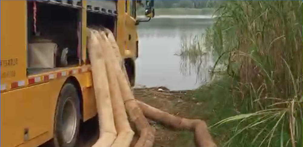 移动泵车试机视频