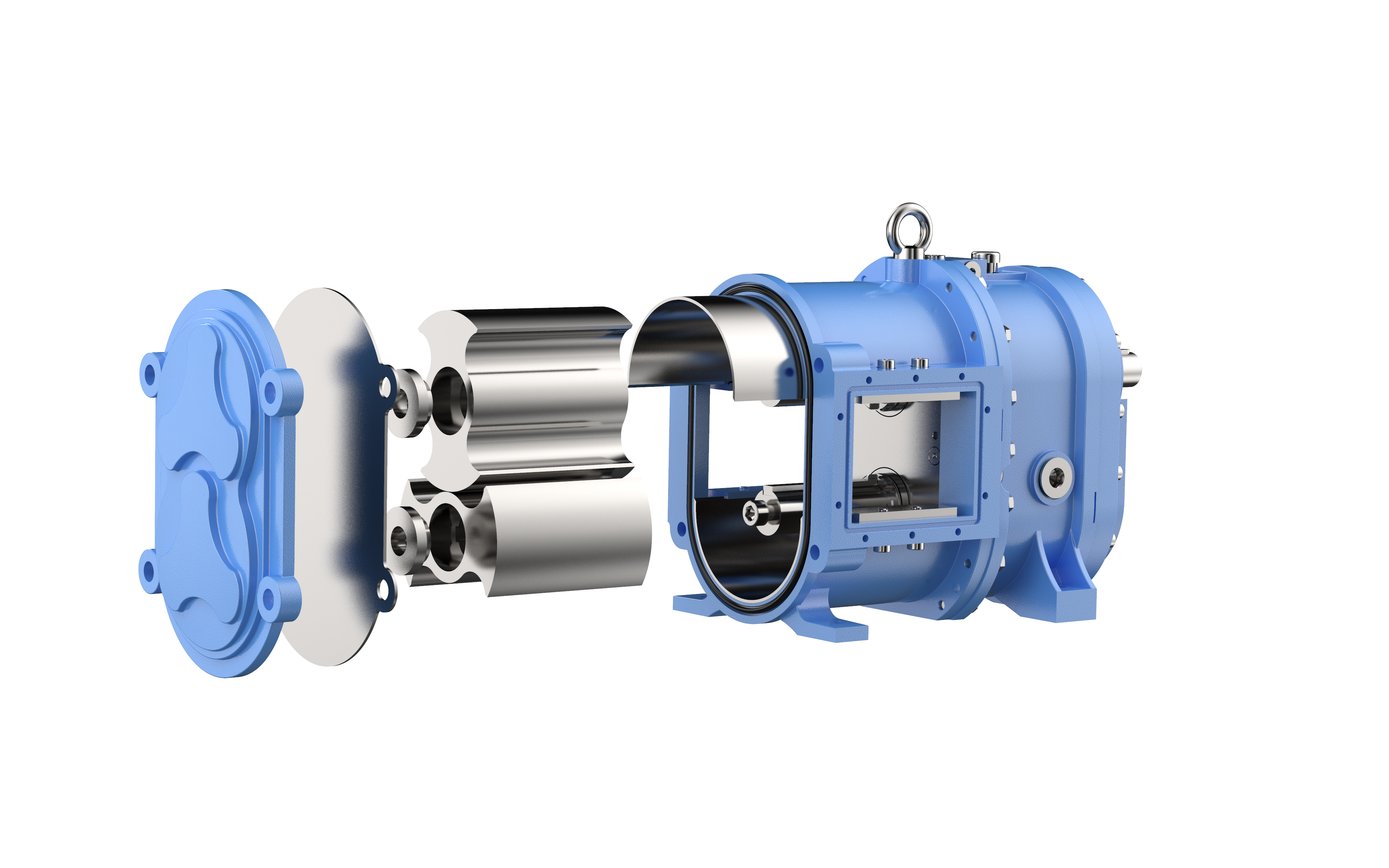 转子泵工作原理及其应用